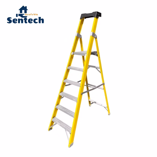 Escabeau en fibre de verre GS/EN131 6 marches